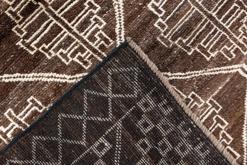 Vintage Moroccan Area Rug (4' x 5')